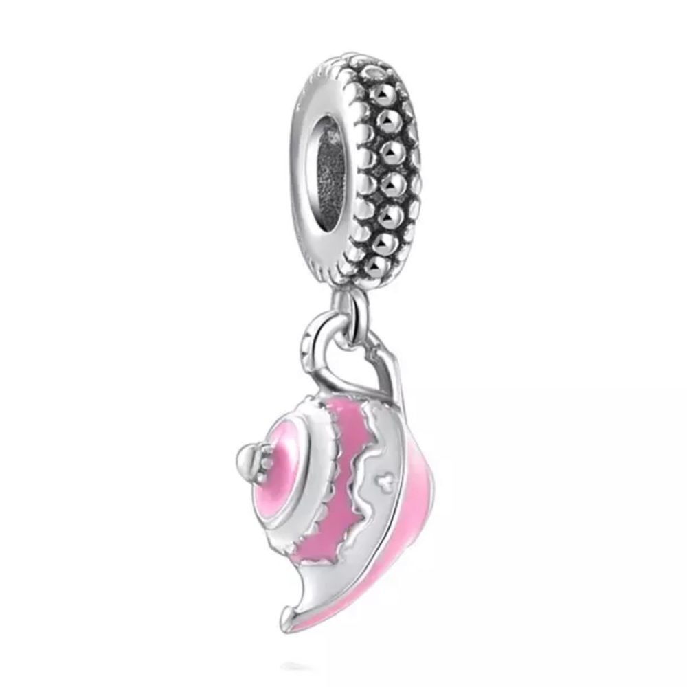 PINK TEAPOT CHARM 925SS‎